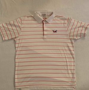 👽Peter Millar Mens Striped Polo Size L